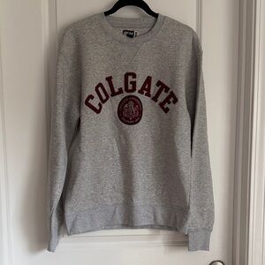 Gear For Sports Gray and Maroon Crewneck Colgate Sweatshirt